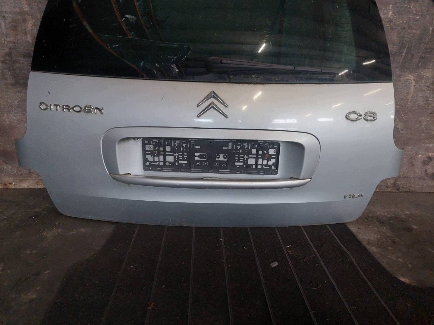 complete rear part CITROEN C8 EZRC trunk door boot bumper rear part lights