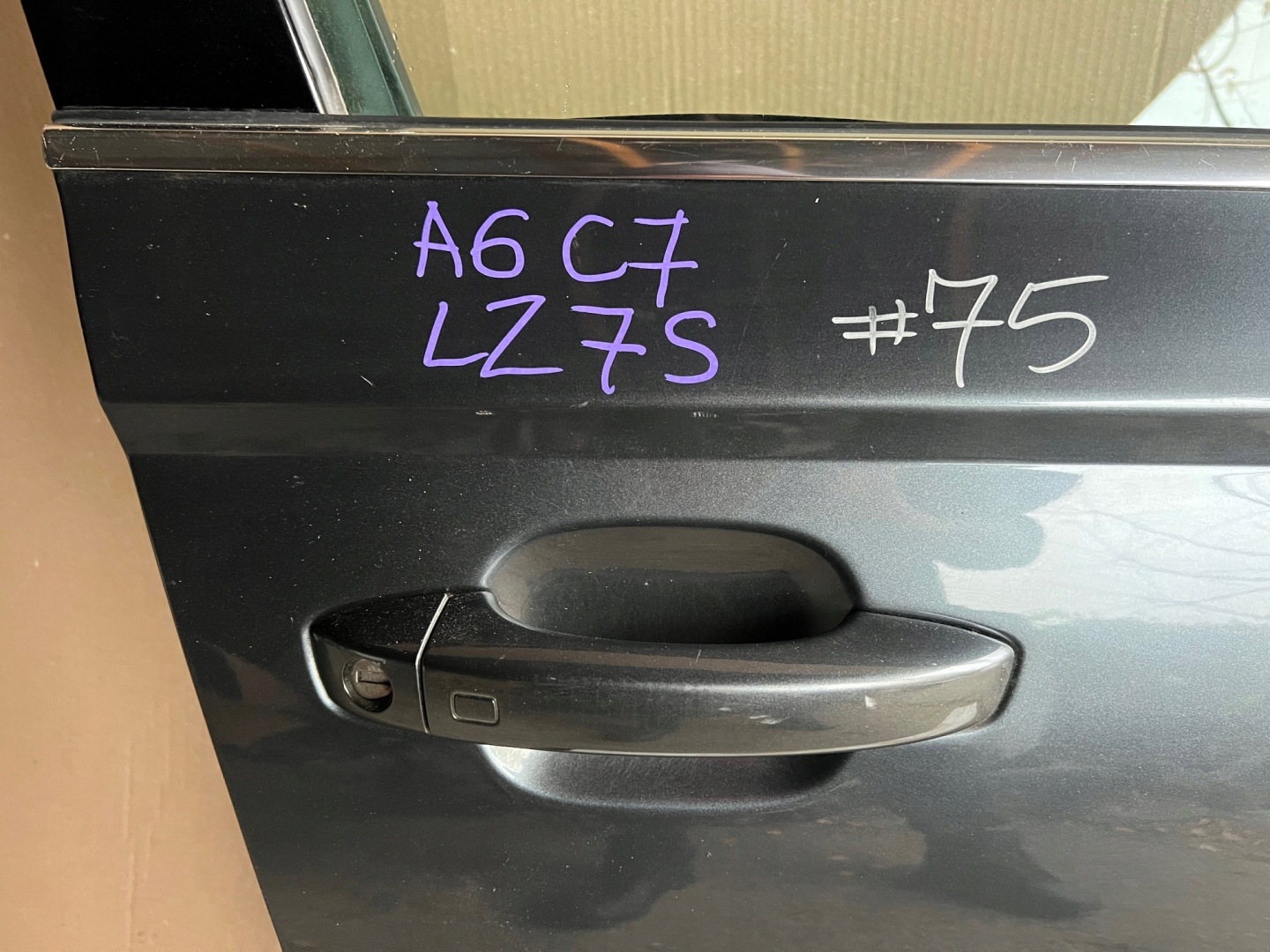 AUDI A6 C7 door right front right front LZ7S