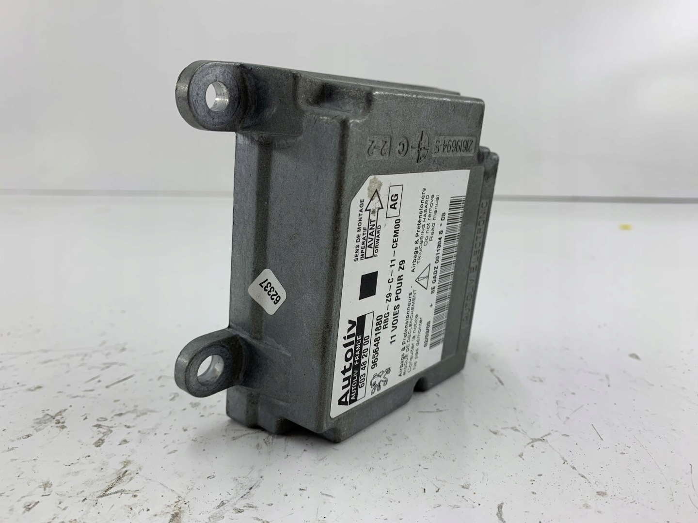 PEUGEOT 607 modulo SENSOR airbag airbag 9656481880