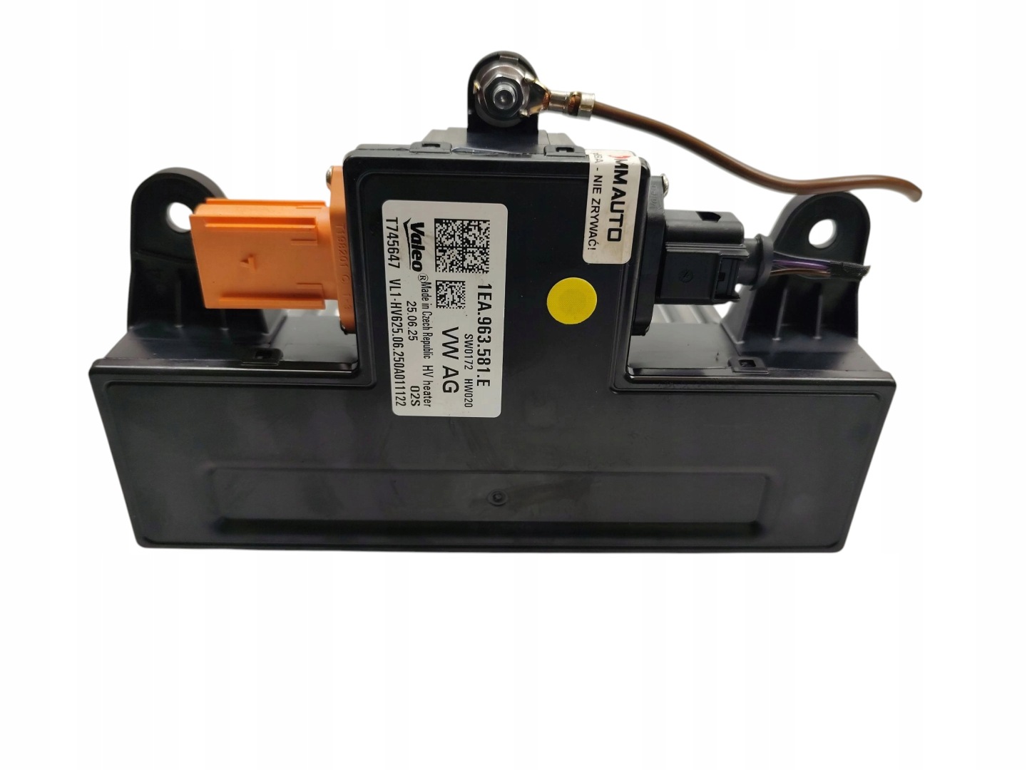 heater electrical SKODA ENYAQ LIFT (2025-) 1EA963581E