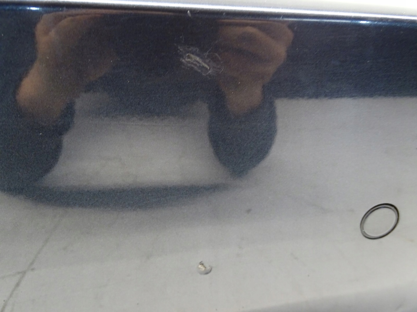 bumper rear part rear complete BMW M5 F10 sedan
