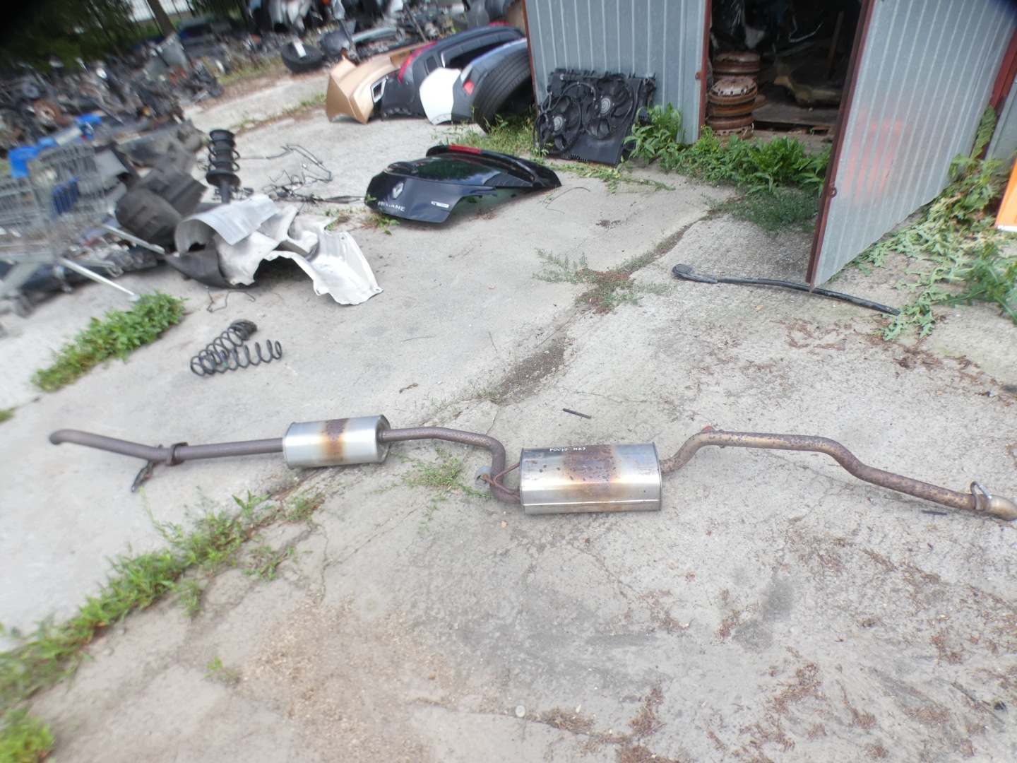 FORD FOCUS MK3 2016 HB 5D 1.0 EB muffler, exhaust complete