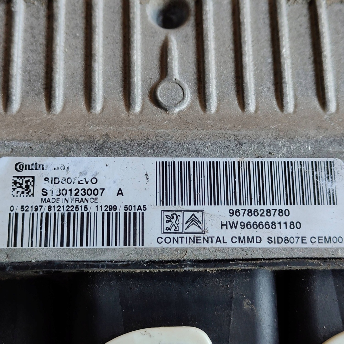 Centralina Motore Citroen DS3 9666681180