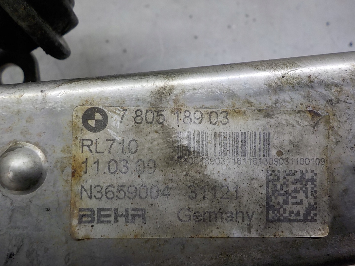 BMW 1 E87 2.0 D Abgaskuehler AGR 780518903