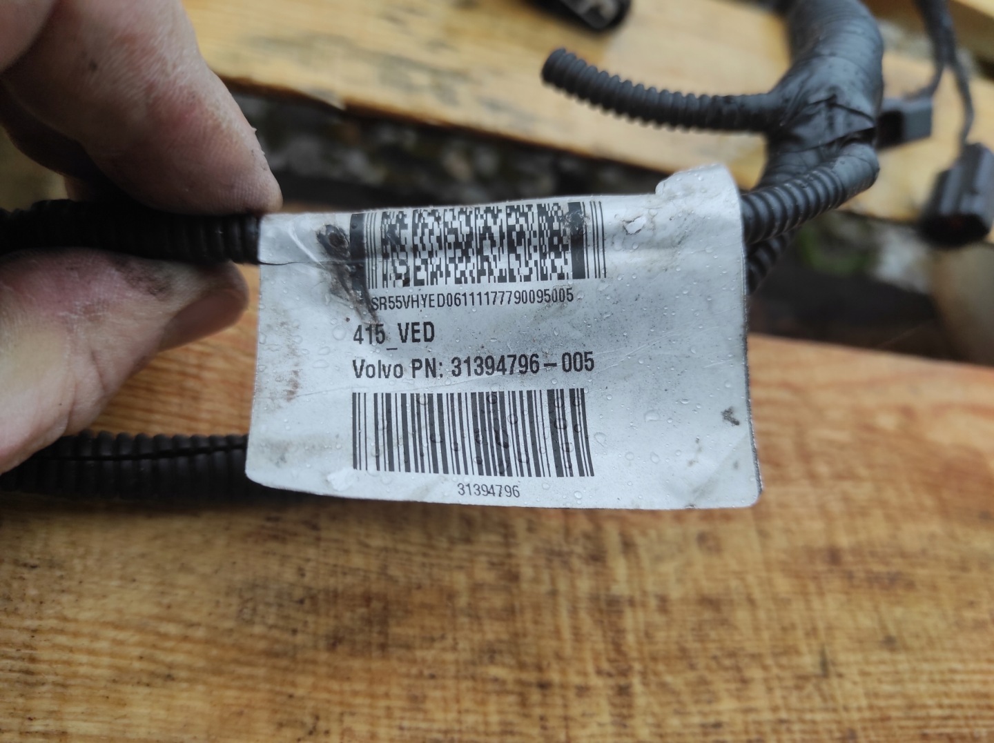 bundle motor wiring VOLVO D2 31394796