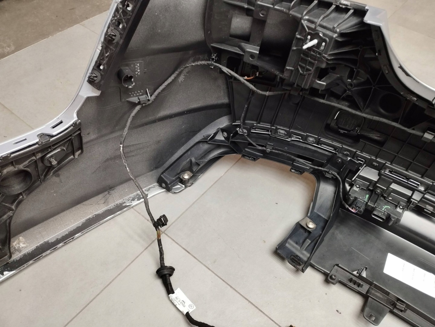 Audi A7 4G 2016 LIFT bumper rear part LZ7G PDC