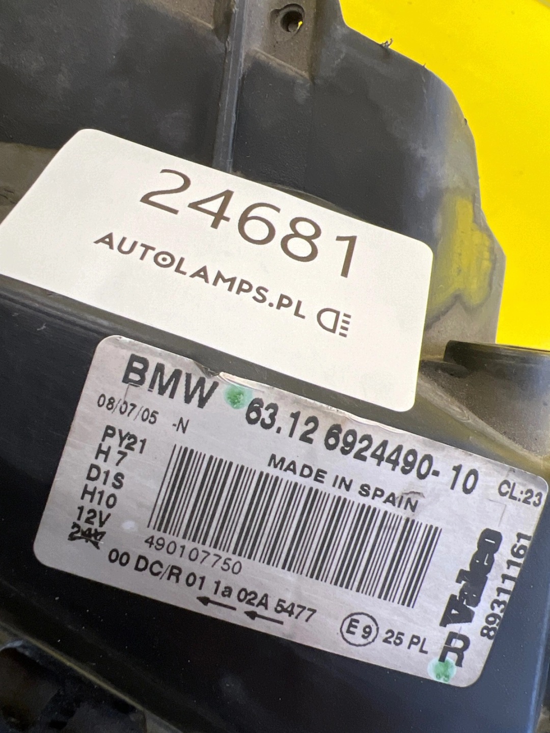 light right BMW 1 E81 E87 E82 Xenon 2004-2007 6924490-10