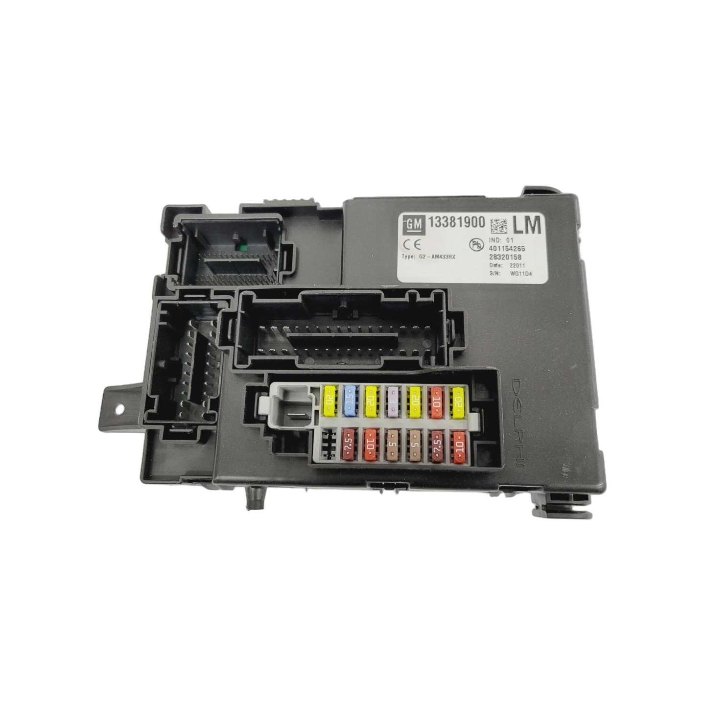 module control unit BSI OPEL MERIVA B 13381900