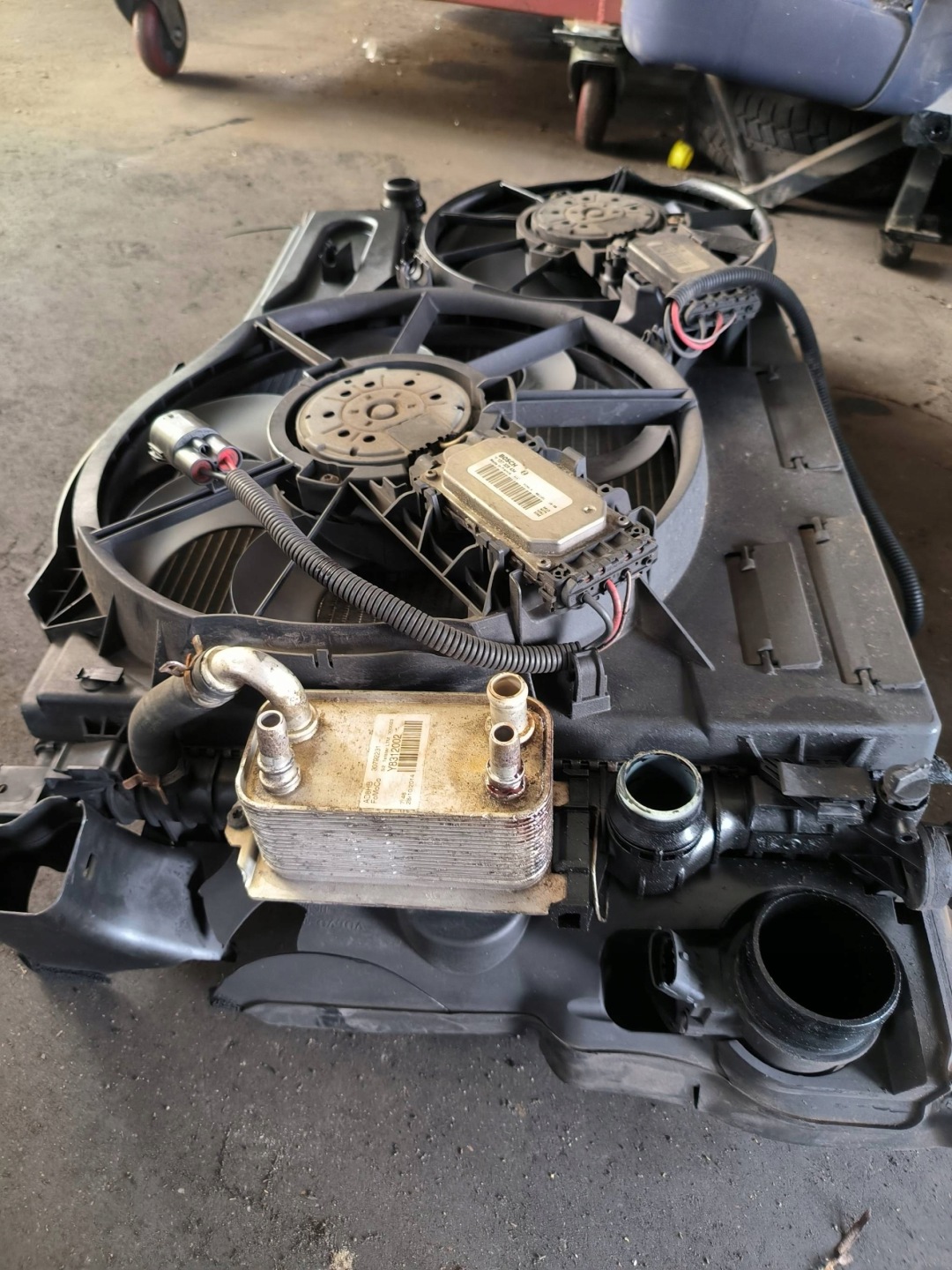 support panel for radiators radiator VOLVO S80 II