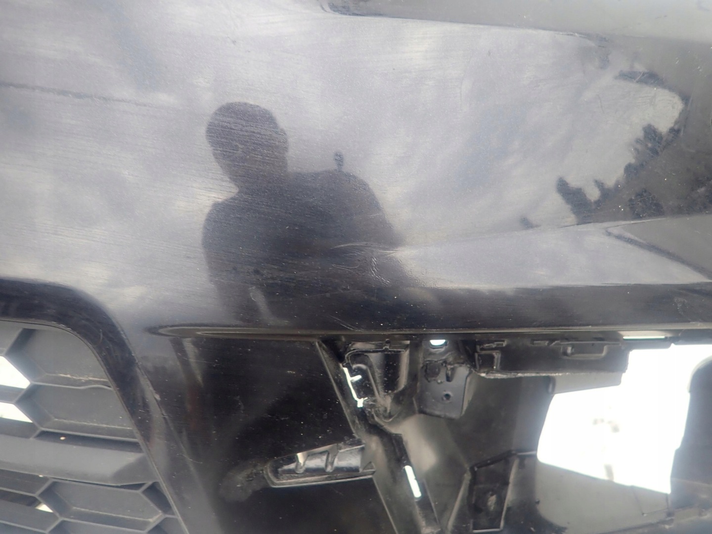 SKODA YETI LIFT 12-17 bumper front front washer