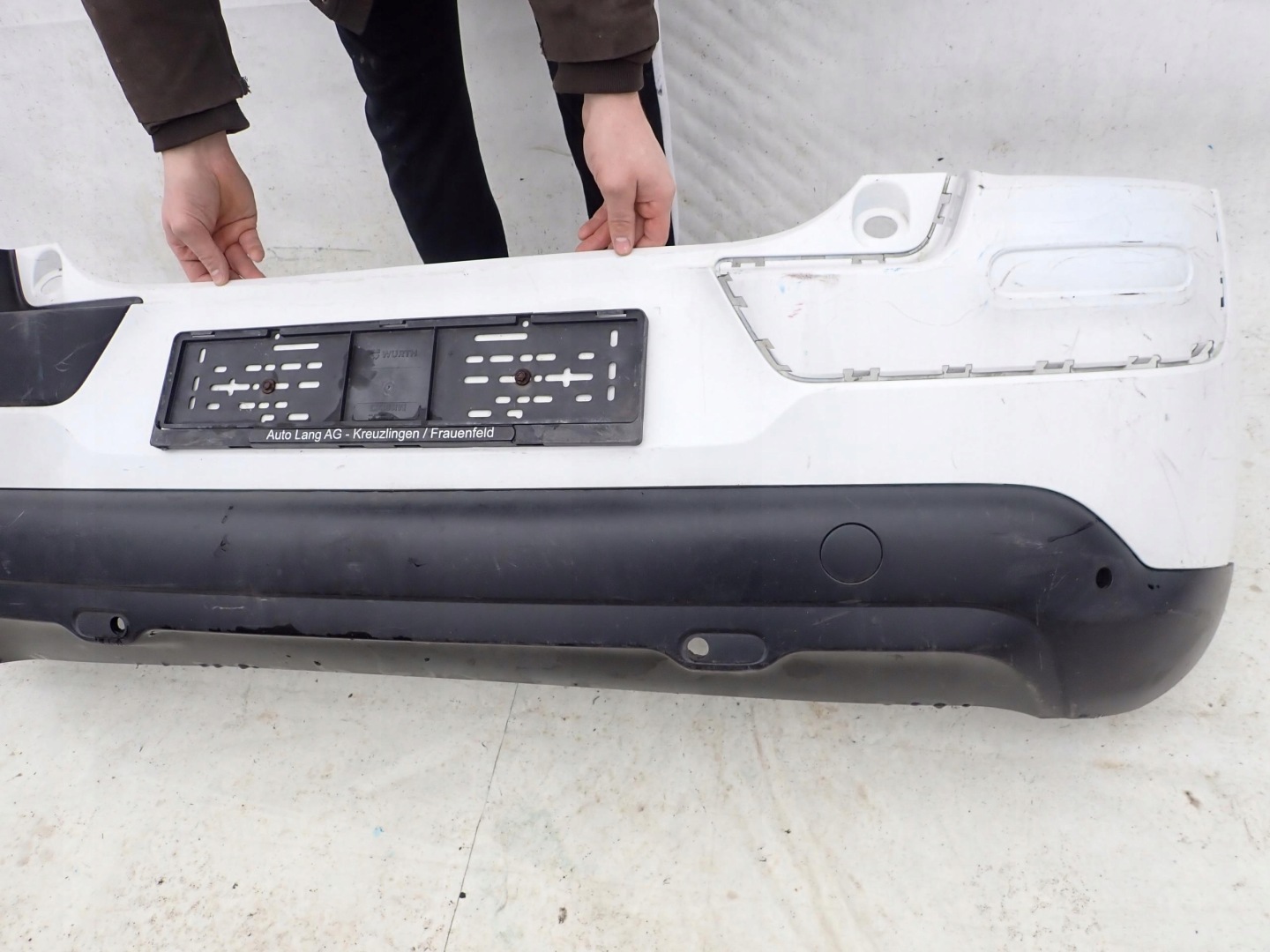 CITROEN C4 CACTUS 14- Stoßstange heck hinten PDC