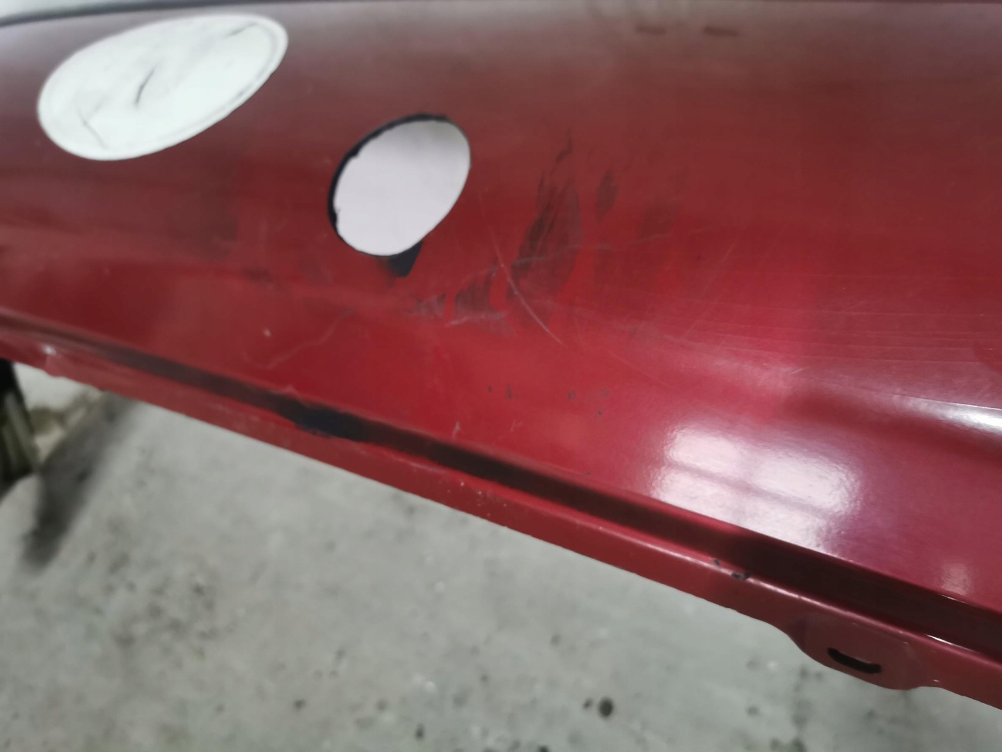 bumper complete rear SUZUKI SWIFT MK2 HB 71812-75C00