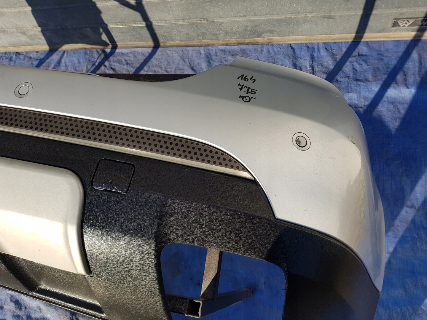 bumper rear part rear MERCEDES ML W164 PDC C775 775