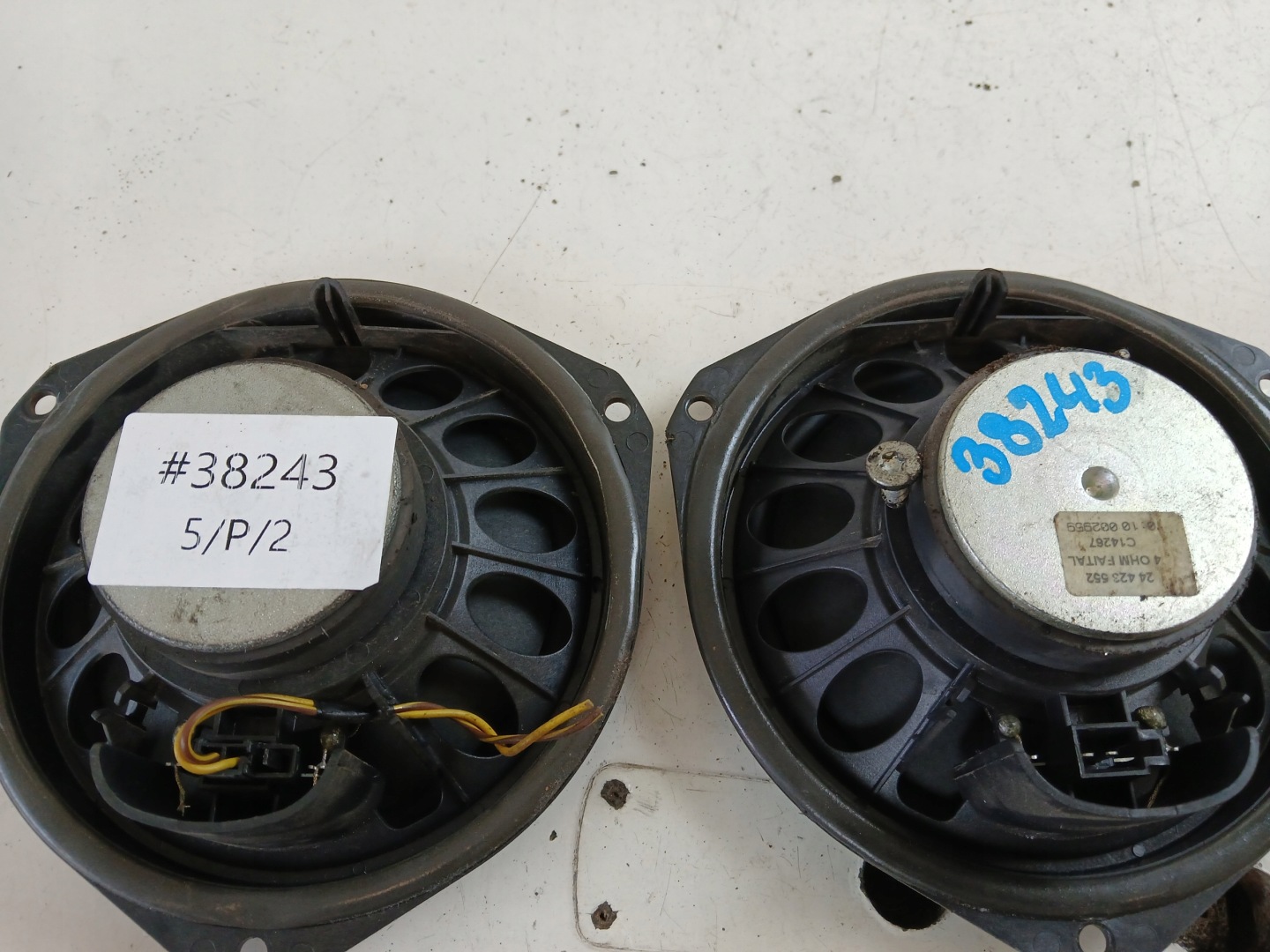 OPEL VECTRA C speaker door 24423552
