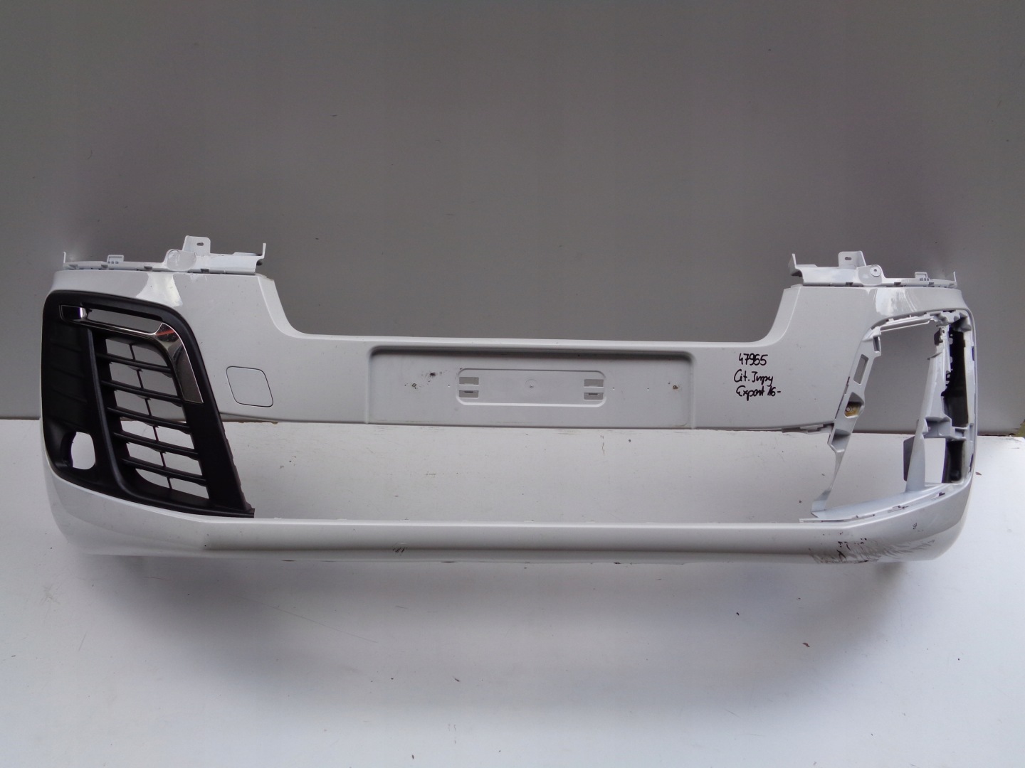 front bumper CITROEN JUMPY SPACETOURER EXPERT TRAVELLER 16- NR 47955