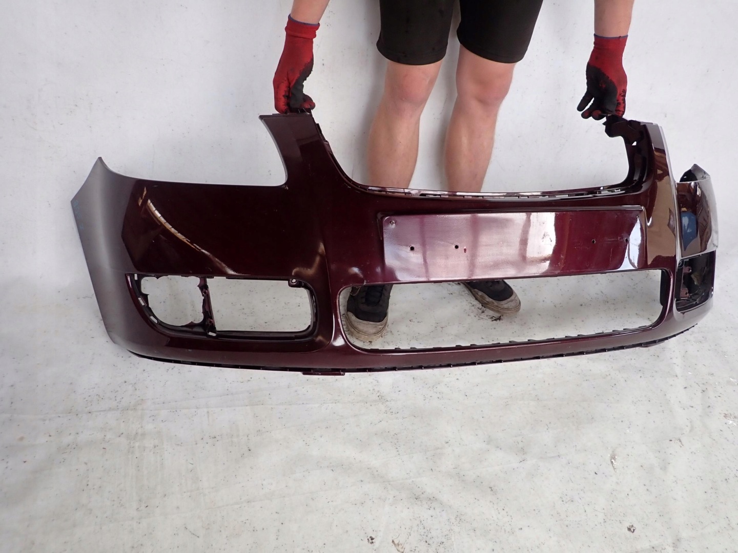 SKODA FABIA II 06-10 bumper front front