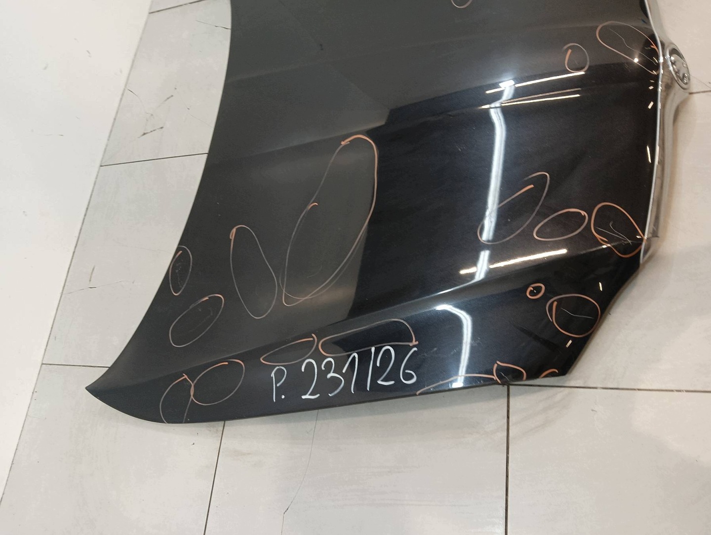 bonnet front 9910 Skoda Superb II (2008-2015)
