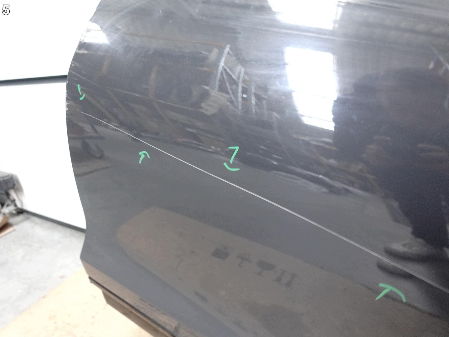 AUDI A6 S6 S-LINE E-TRON AVANT 85F 85E 24- door moulding left rear part
