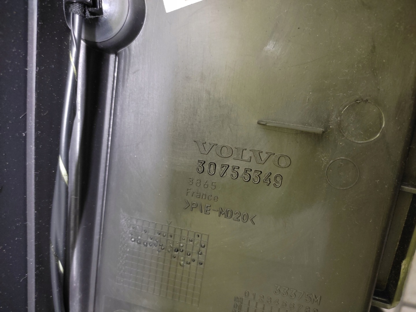 VOLVO V50 TUNEL central armrest 30755349