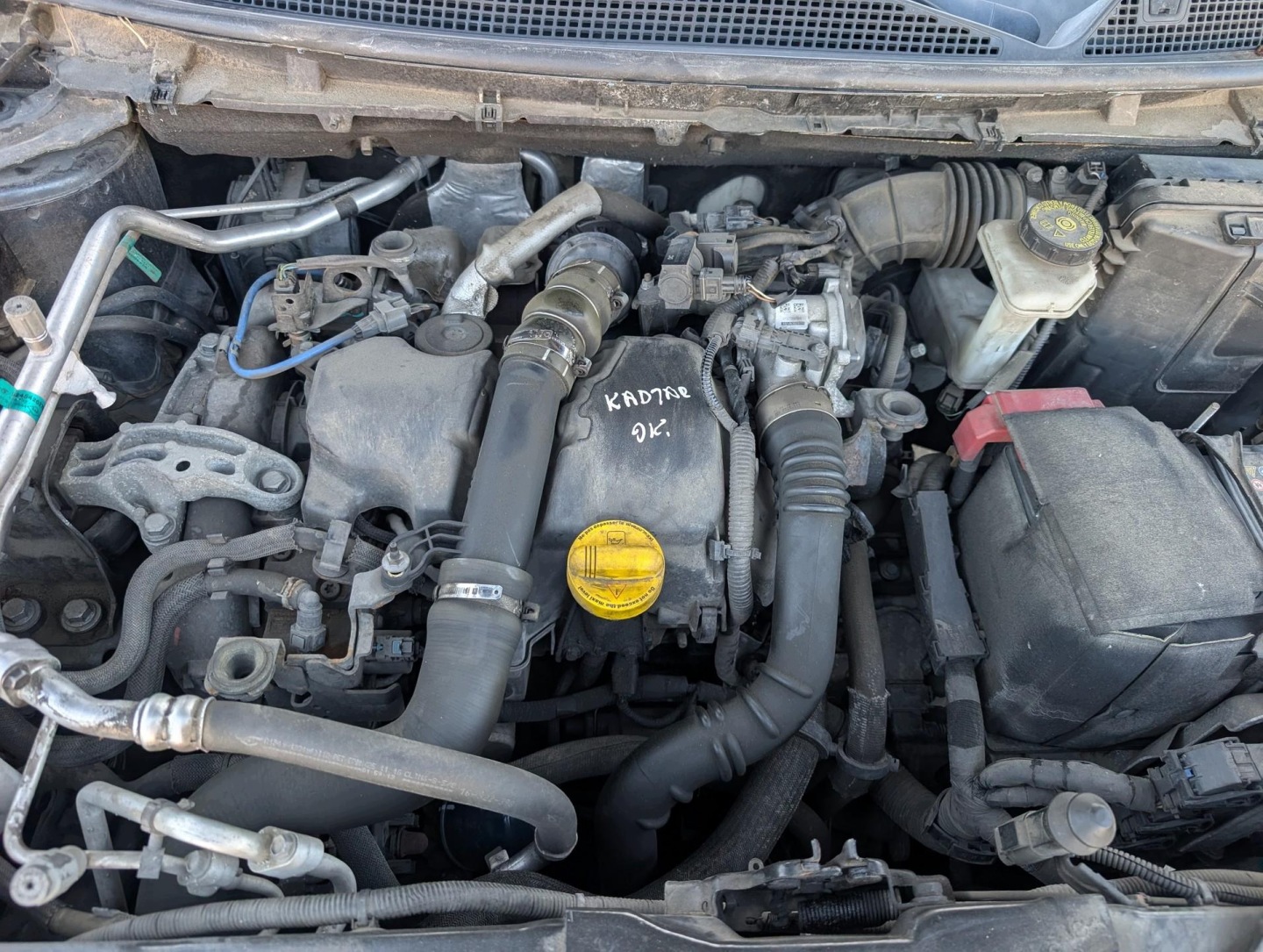 engine complete injectors TURBINA RENAULT KADJAR and 1.5 DCI K9KF647 K9K