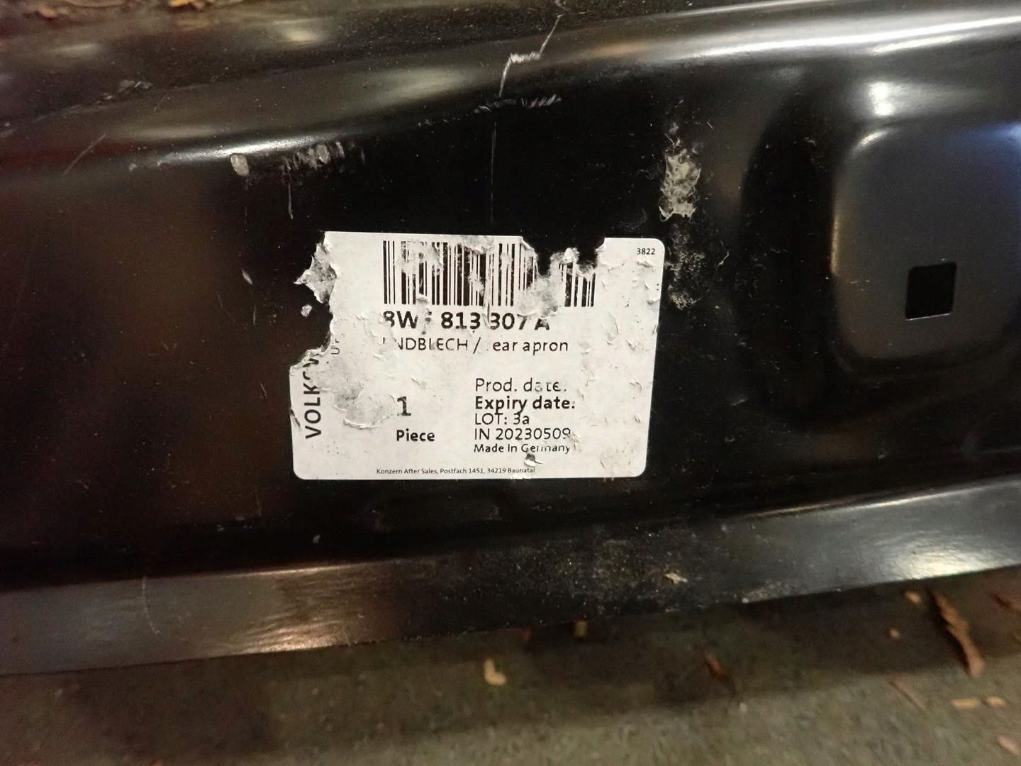 rear panel AUDI A5 II 2016- 8W6813307A
