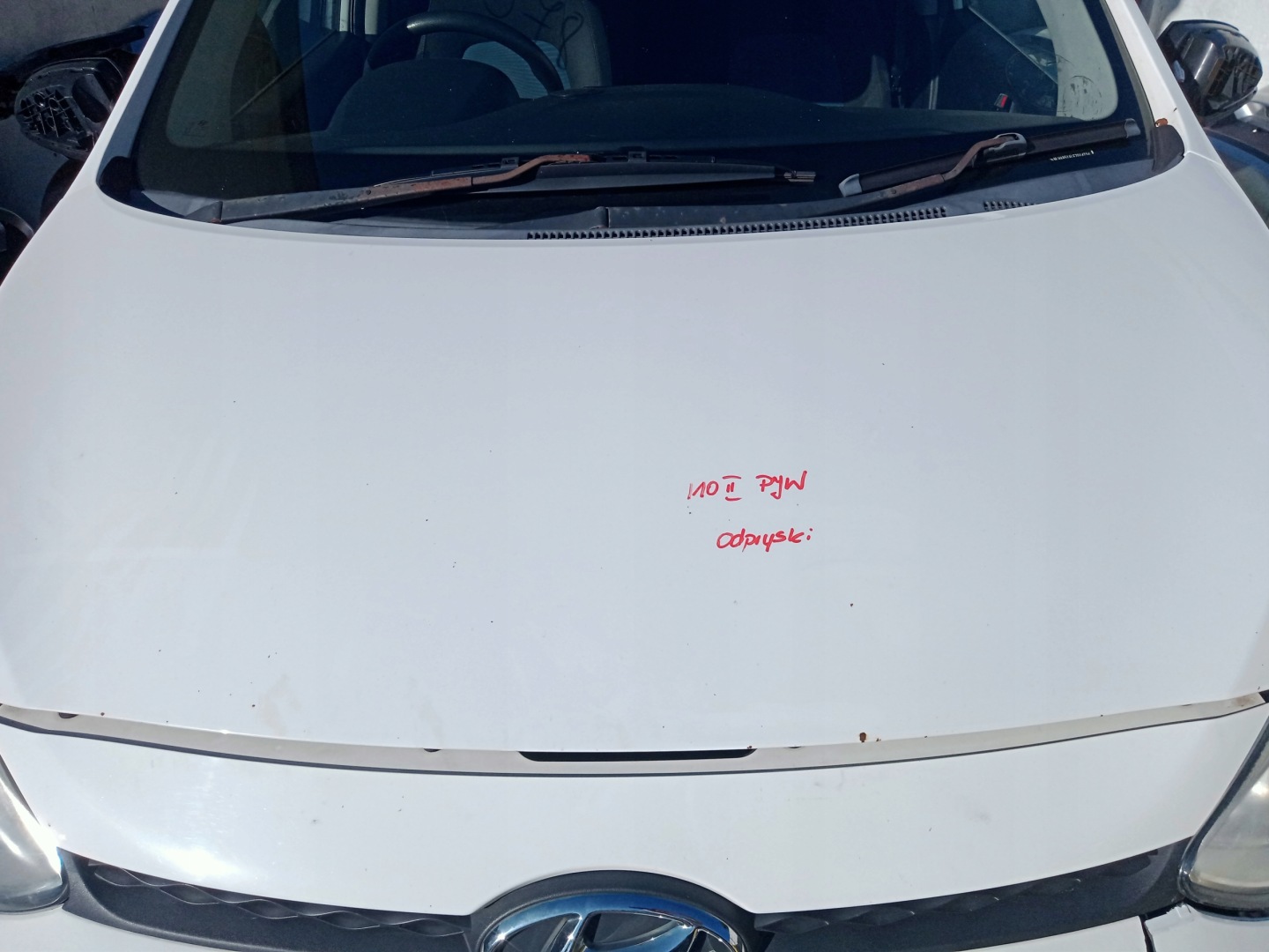 HYUNDAI I10 II Cofano PJW 2013