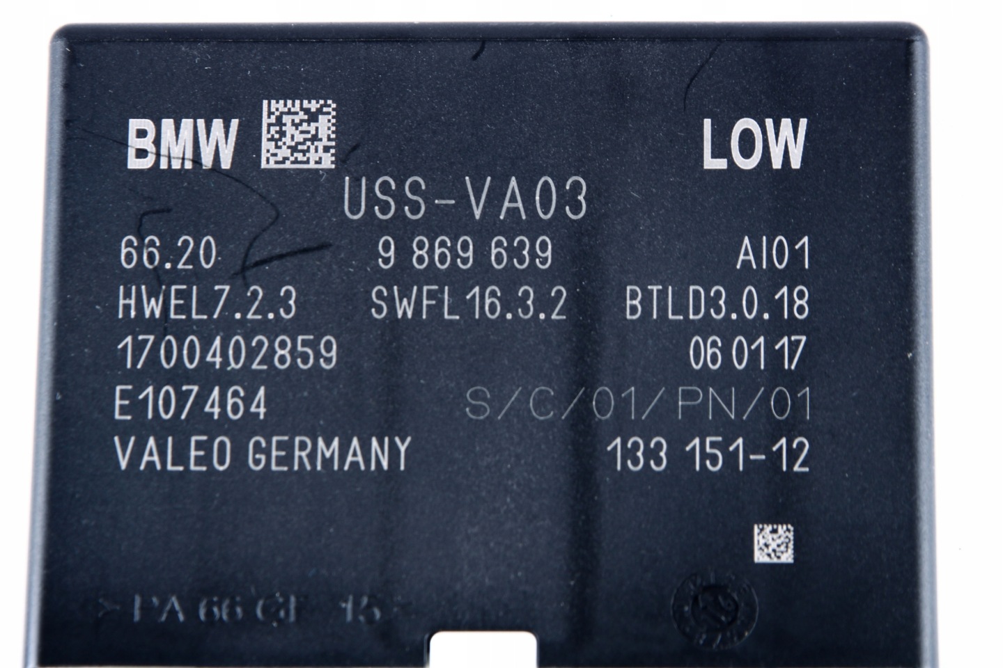 BMW G30 G31 G11 G12 module control unit PDC 9869639
