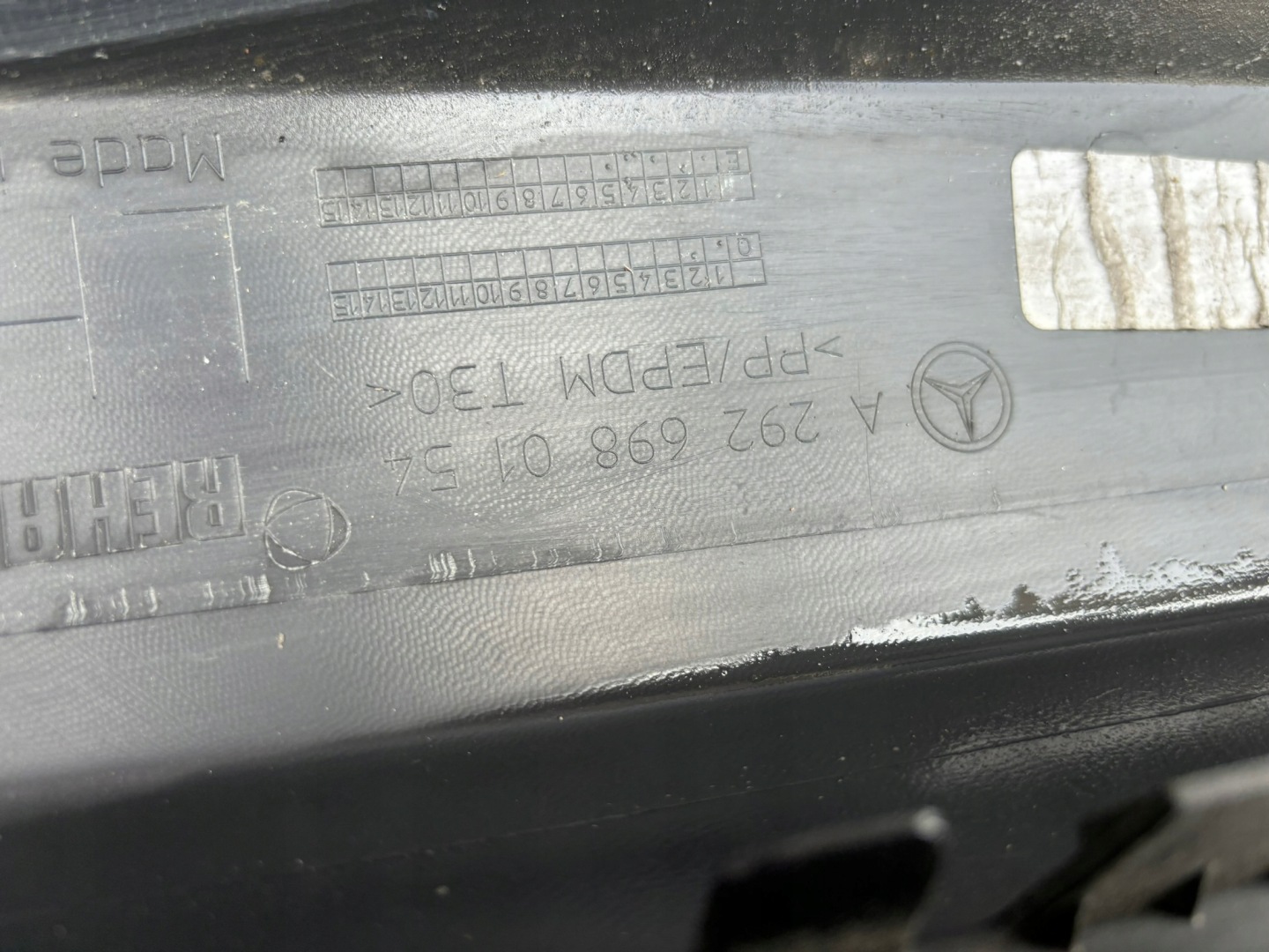 MERCEDES GLE COUPE W292 left moulding threshold threshold A2926980154 DN50