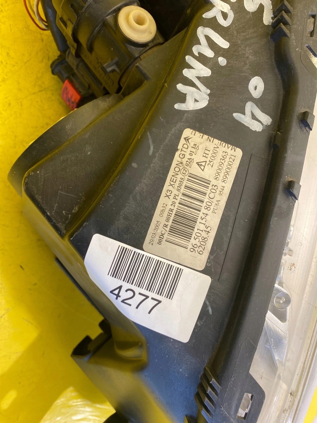 light left Citroen C5 Lift 06r Xenon