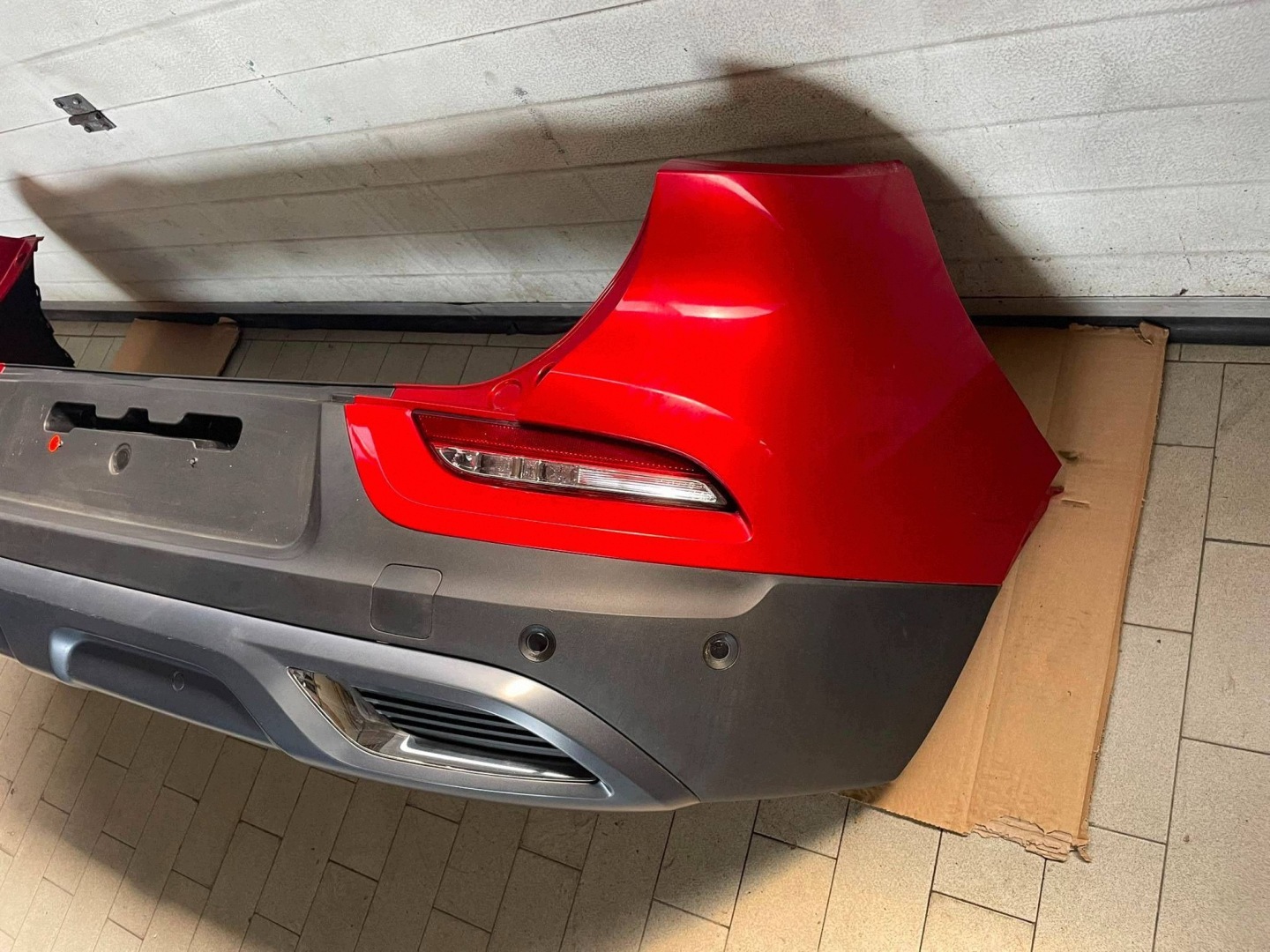 bumper rear complete Renault Kadjar w colour TENNP