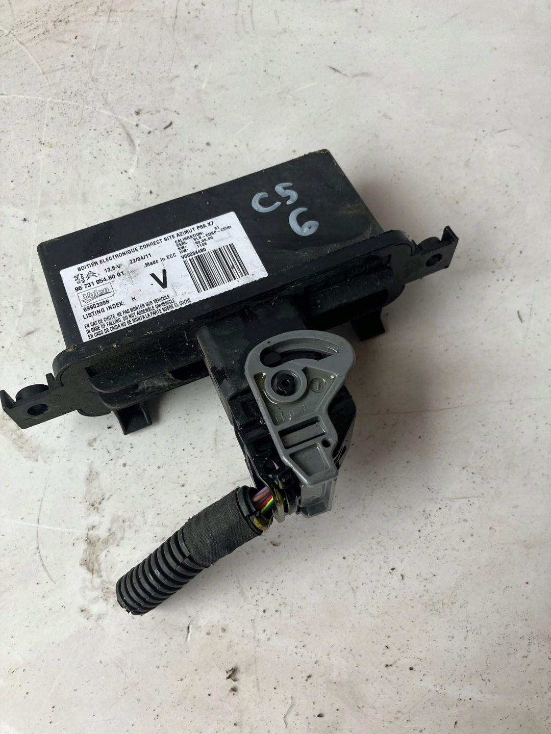 modulo luci XENON C5 III X7 9673195480