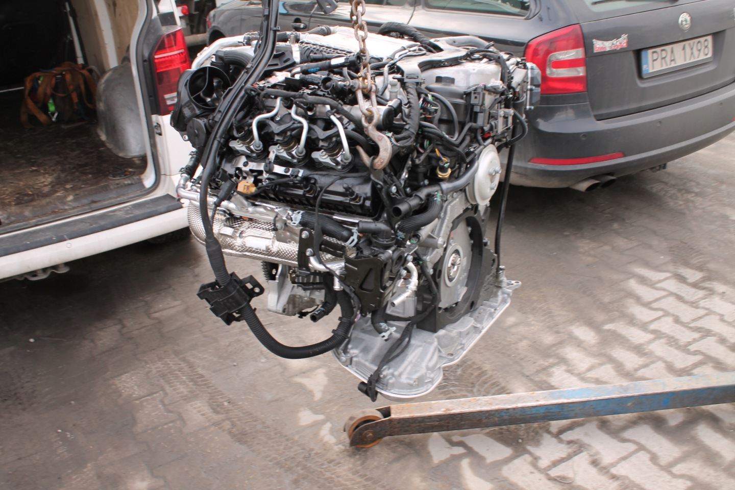 engine complete AUDI Q8 DPX 1 TYSKM as new