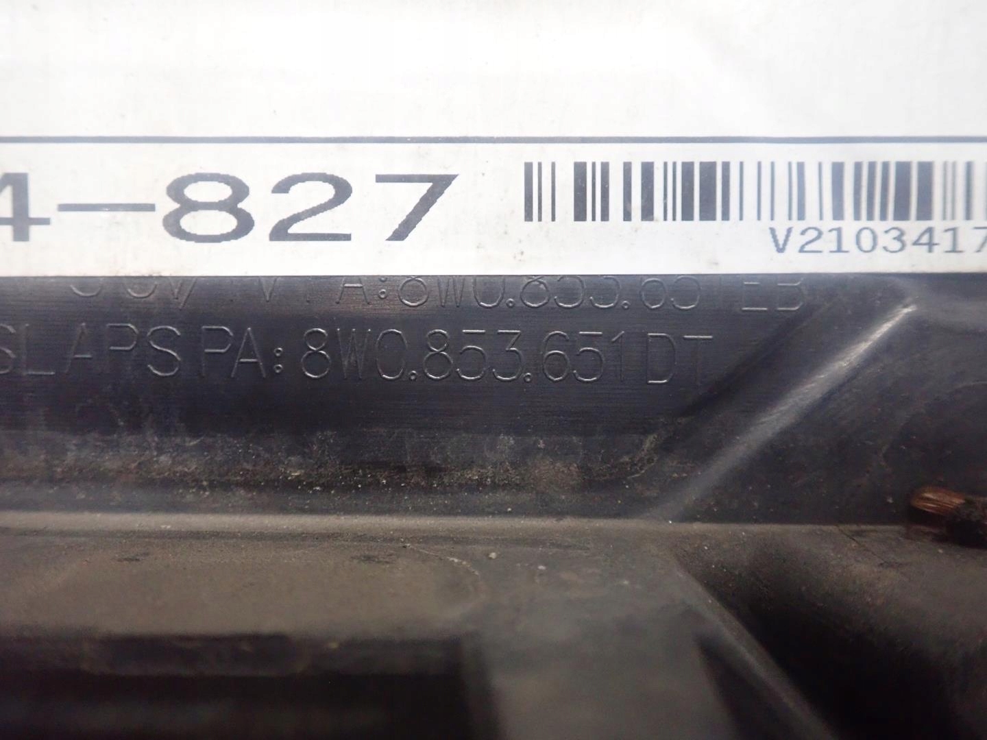 GRILL AUDI A4 B9 LIFT 2019- S-LINE 8W0853651D