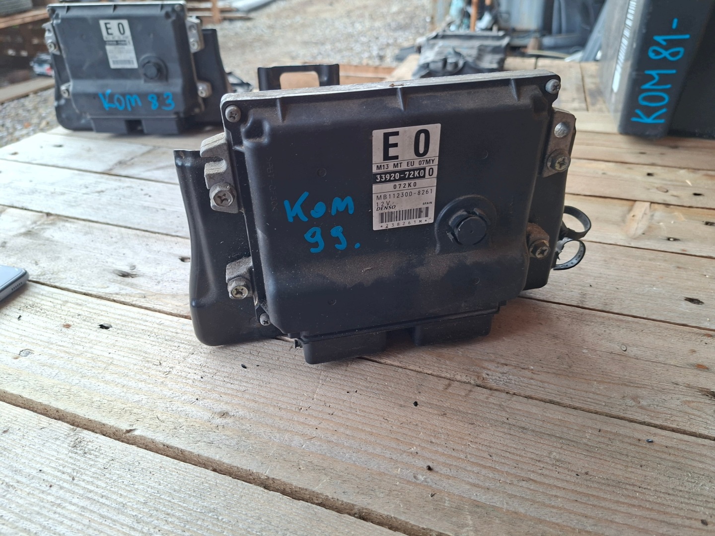 SUZUKI SWIFT III computer control unit of the engine 33920-72K0