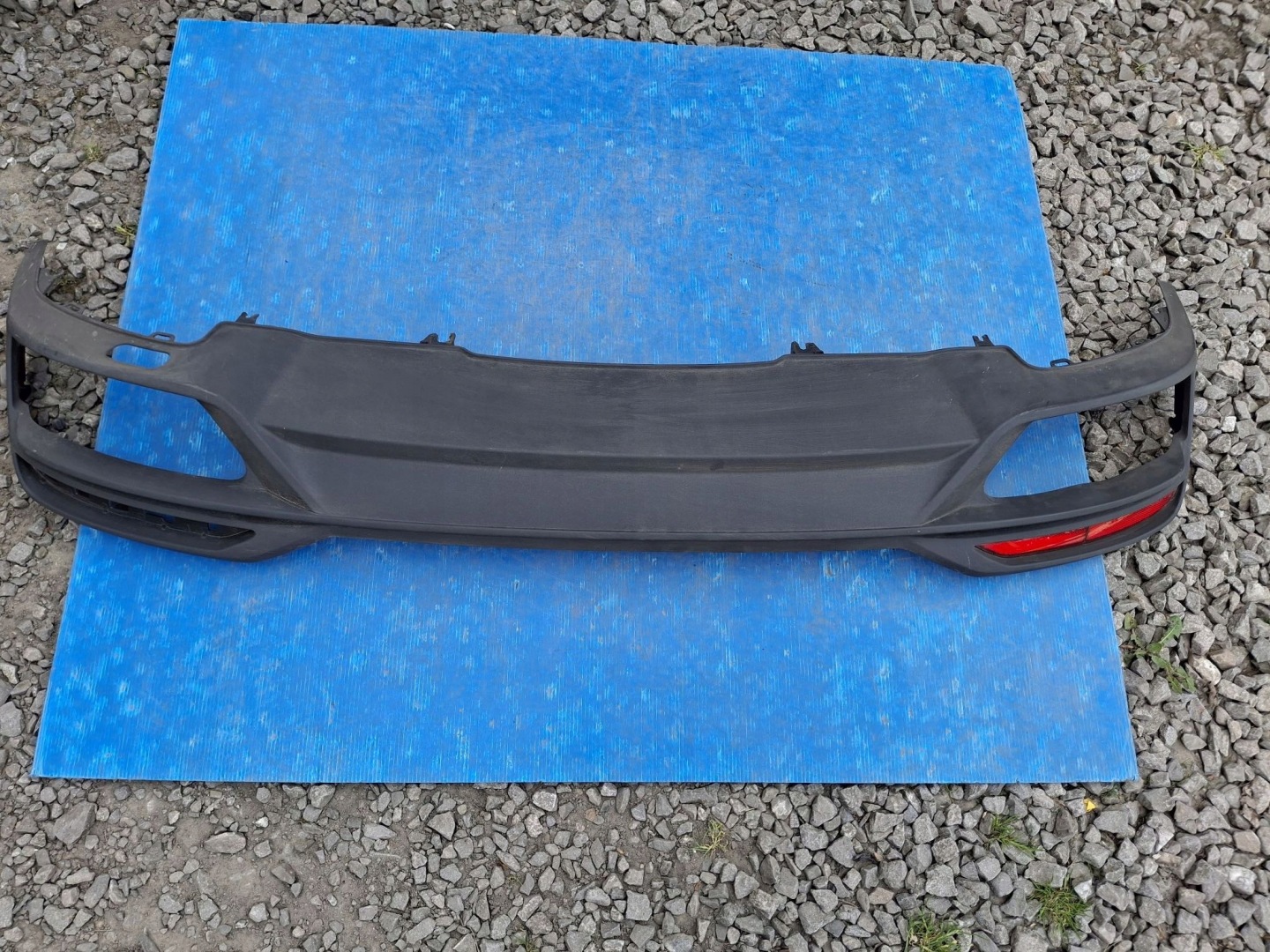 diffusore SPOILER accessori paraurti posteriore AUDI A4 B9 LIFT 2019R->