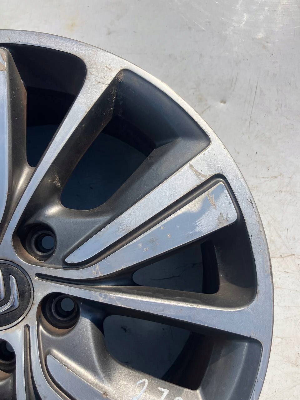 disk 17 CALI CITROEN C4 PICASSO II #273K 9677090377