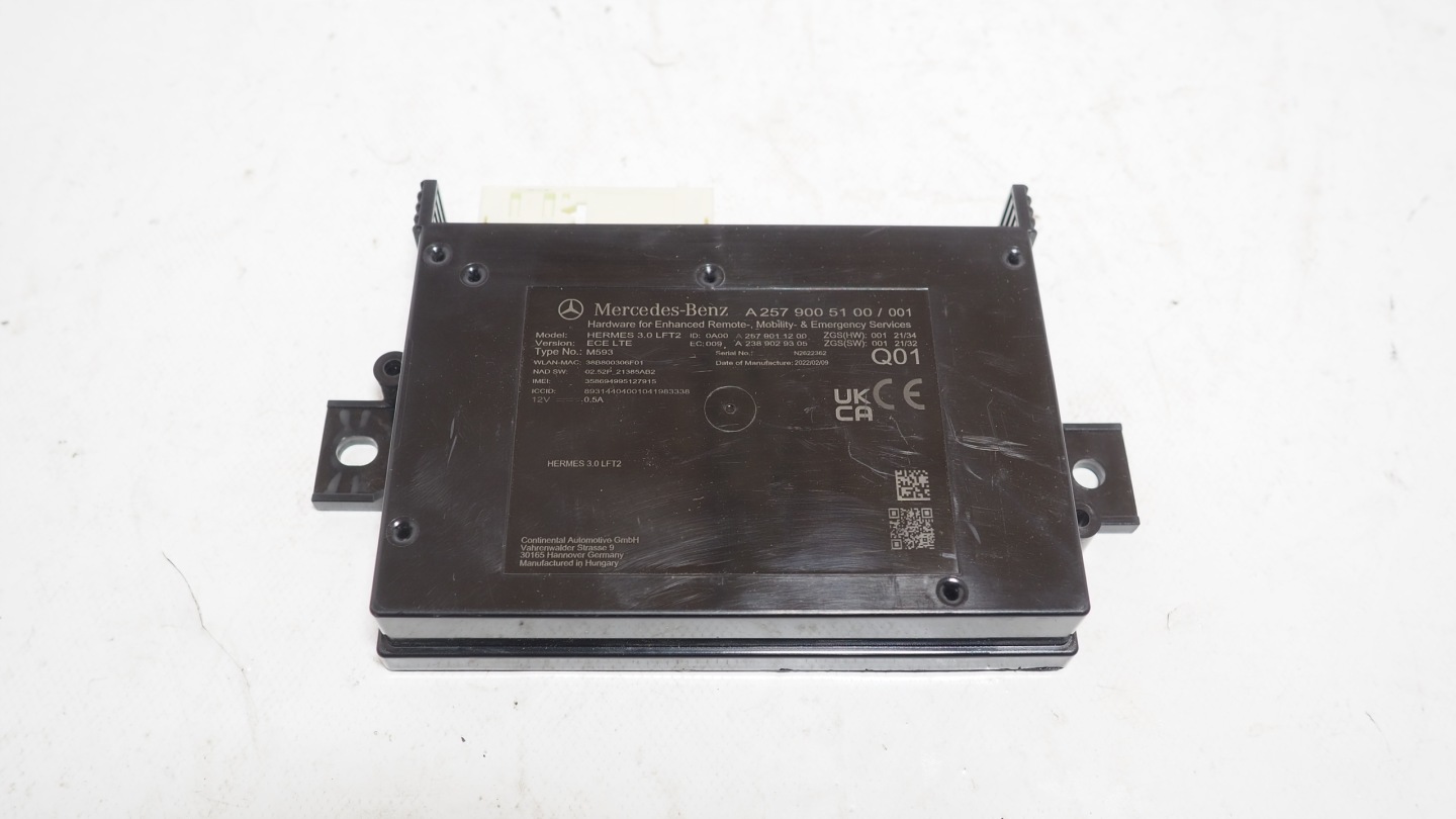 Mercedes module control unit komunikacji Telematic A2579005100
