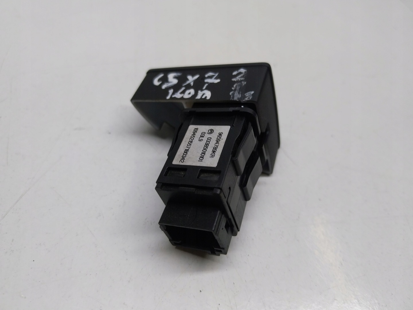 CITROEN C5 III switch light switch of warning lights 96594789KR
