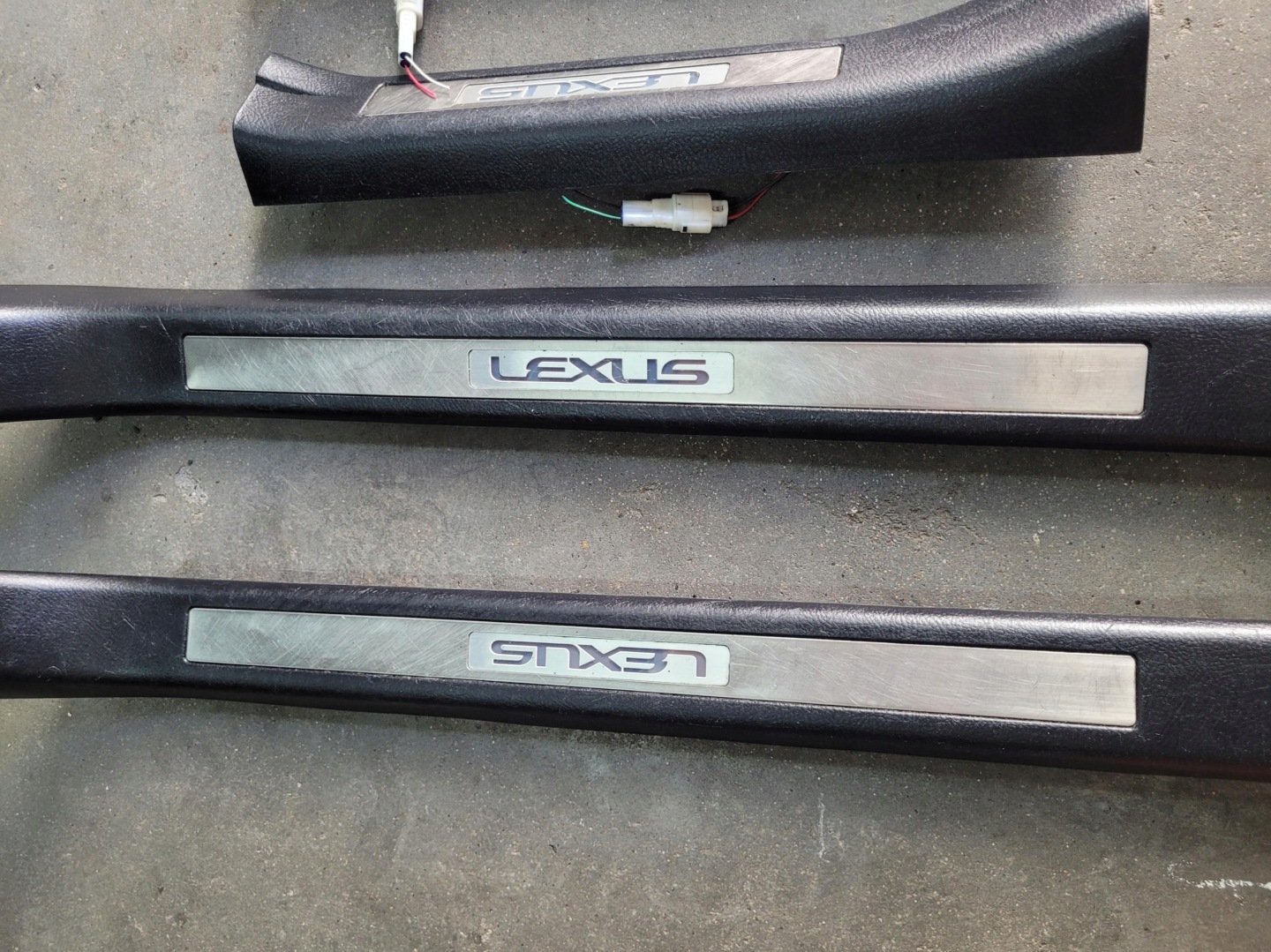 moulding cap threshold front rear part KOMPLET LEXUS RX II 400 300 RX400 H