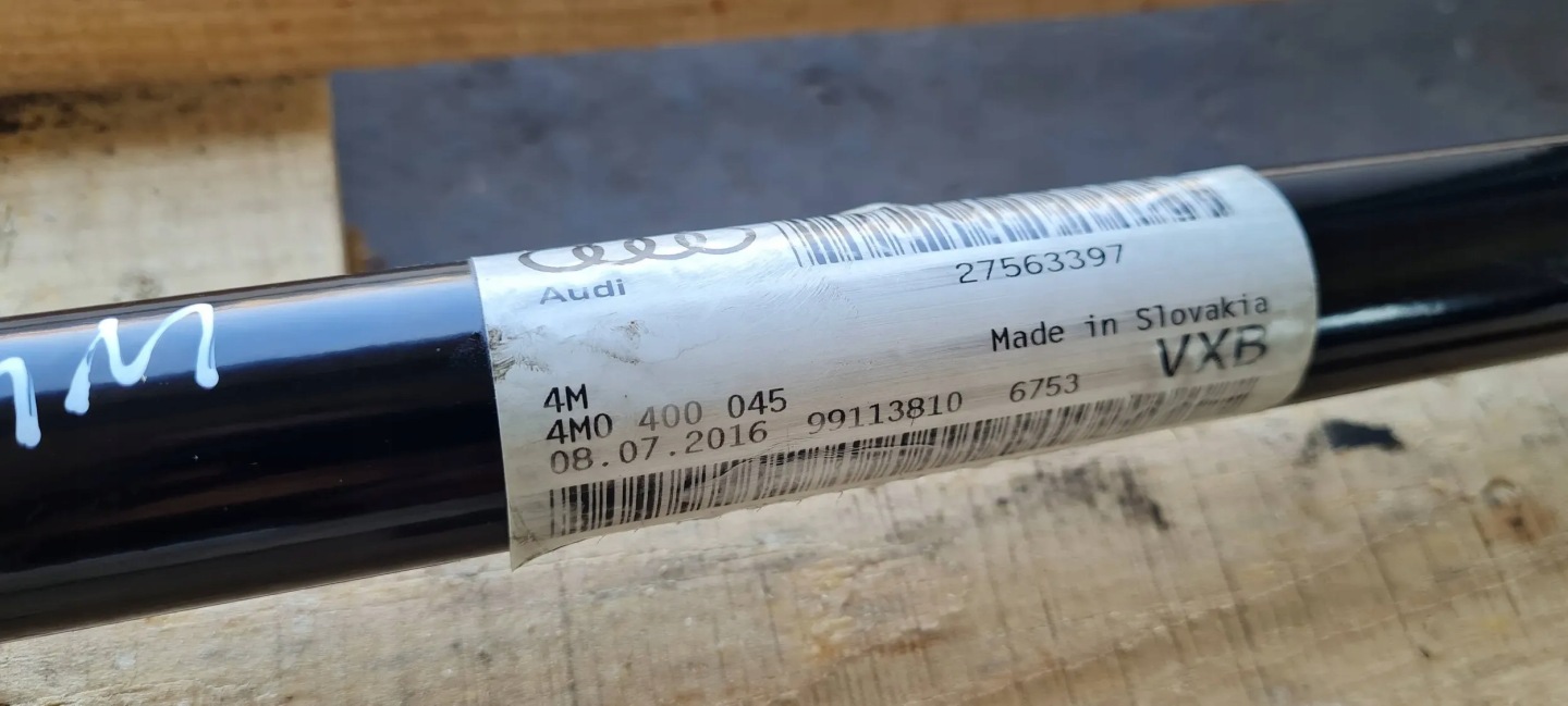 Q7 4M II stabilizer rod STABILIZATOR front front 4M0400045