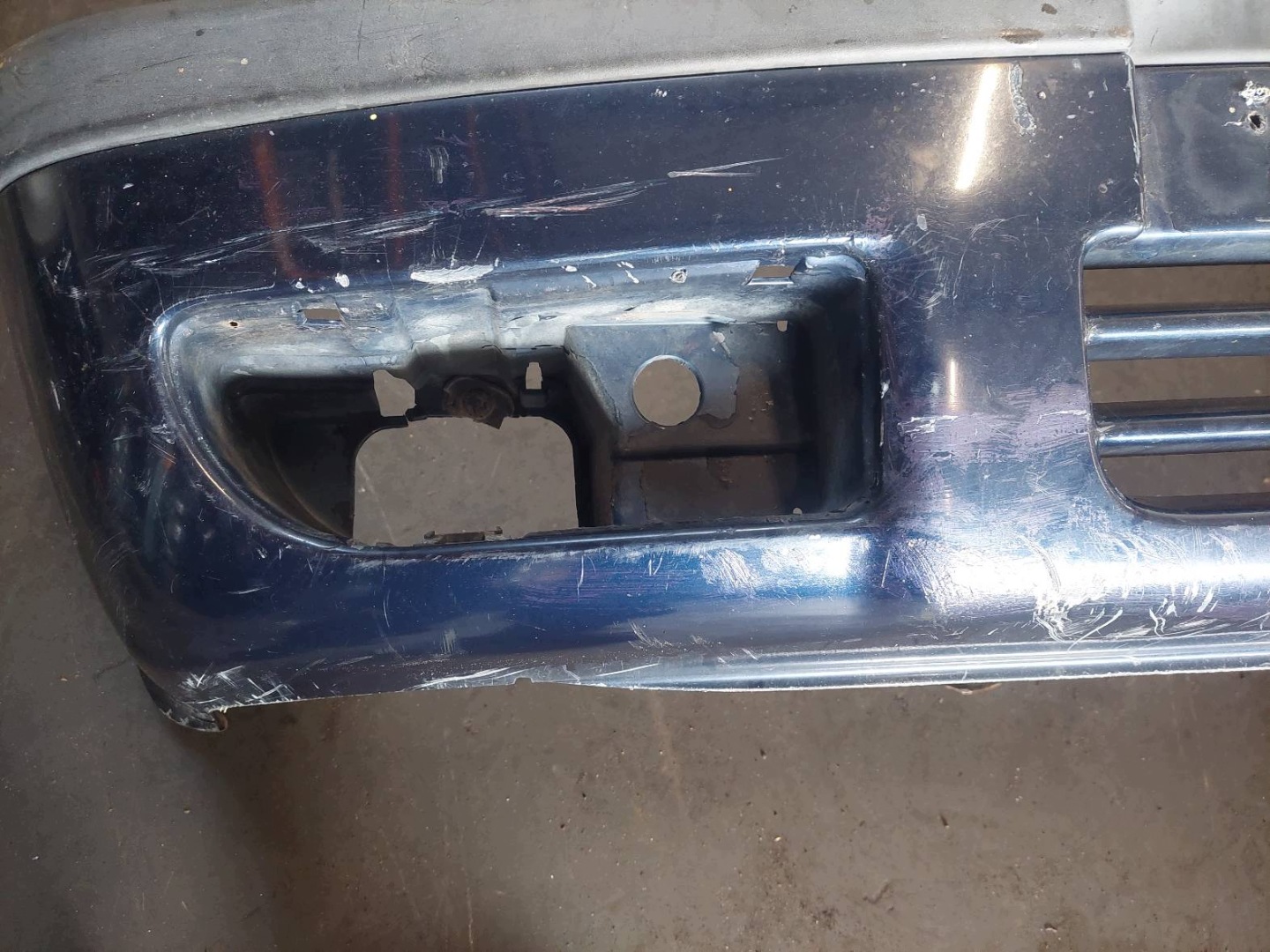 bumper front SKODA FELICIA and LIFT blue