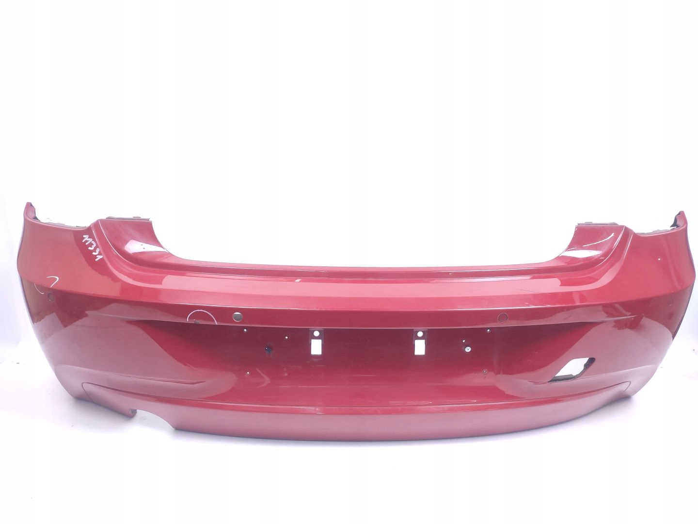 bumper rear part BMW F21 (2011-2015) PDC KARMESINROT (A61)