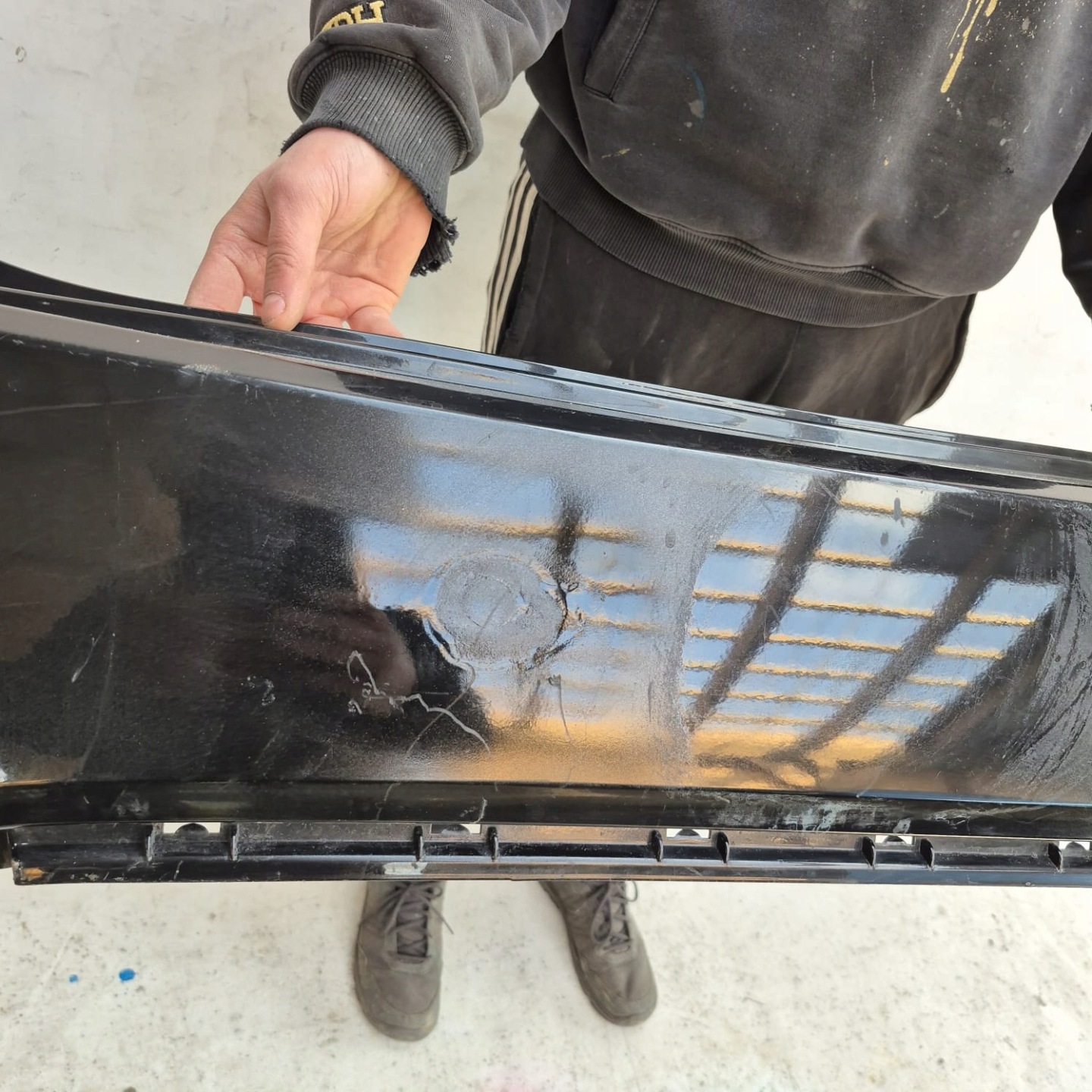 HYUNDAI IX20 10-19 bumper rear part rear
