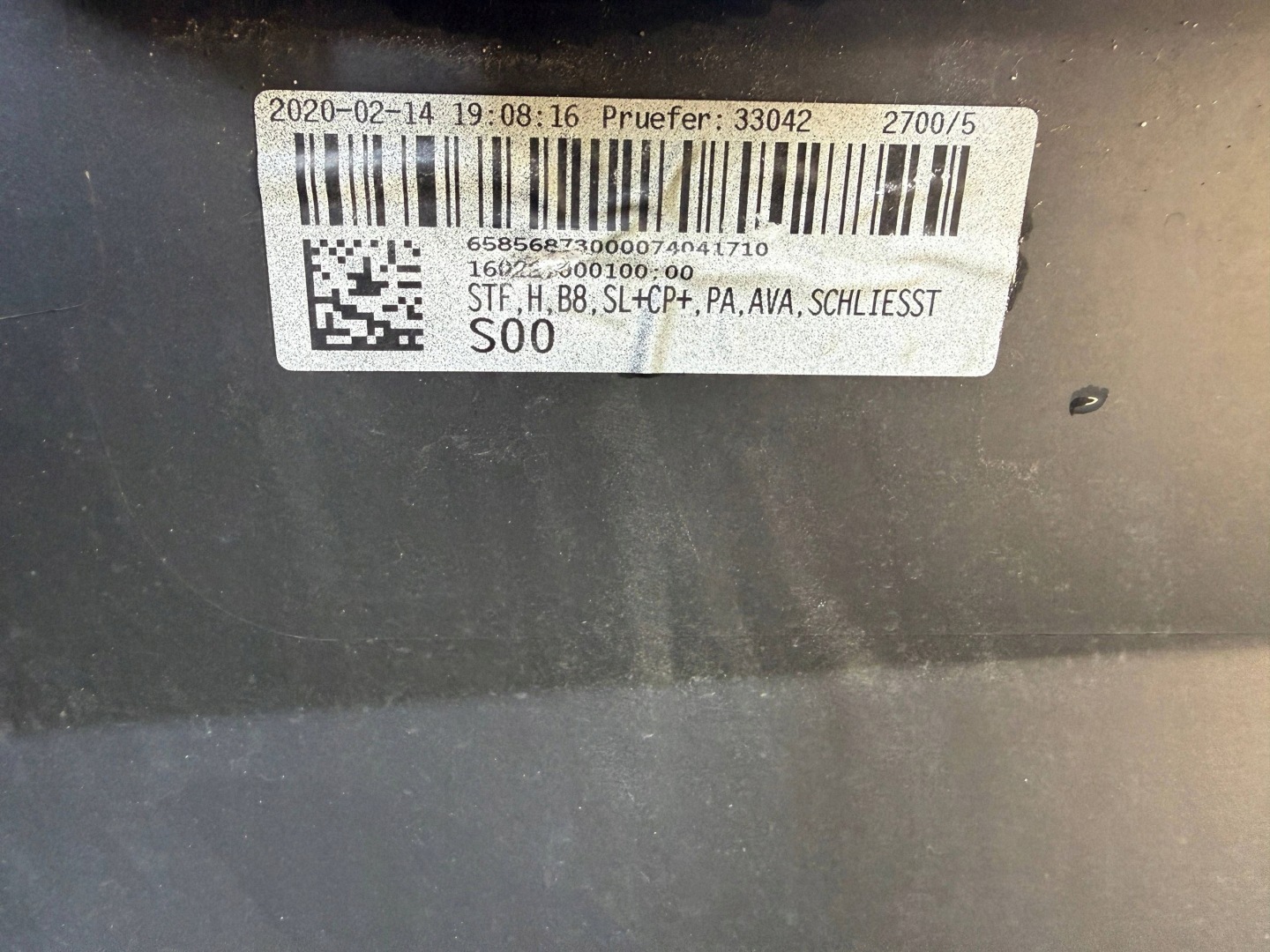 Audi A4 8K B8 Lift 11- S Line bumper rear part rear