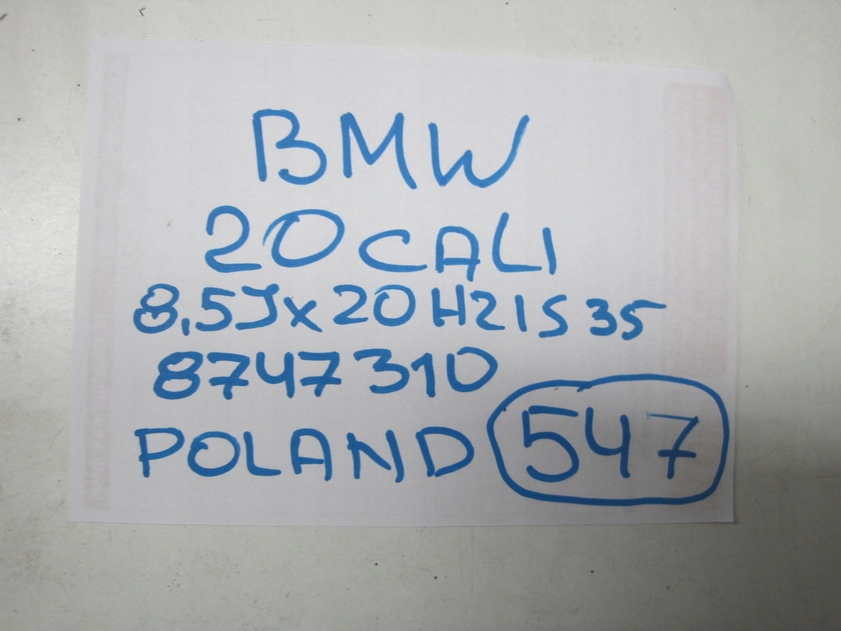 disk BMW X3 G01 X4 G02 M R20 8747310