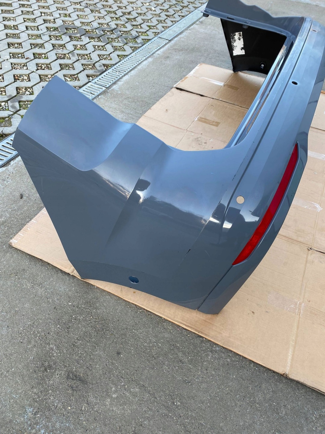 VW T7 MULTIVAN complete bumper rear part rear PDC RADARY 7T0807421M