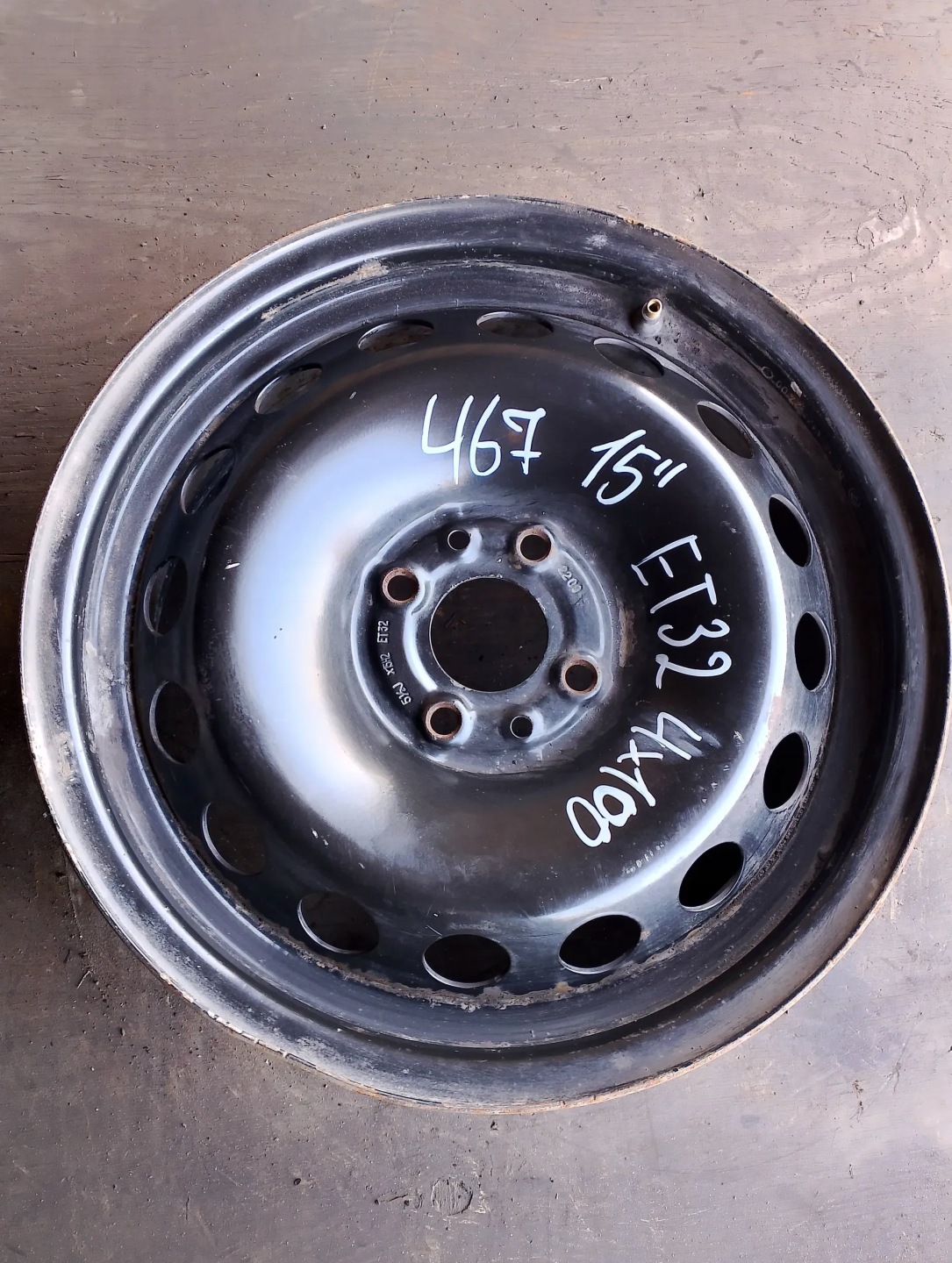 disk stalowa Smart 15" 4x100 ET 32
