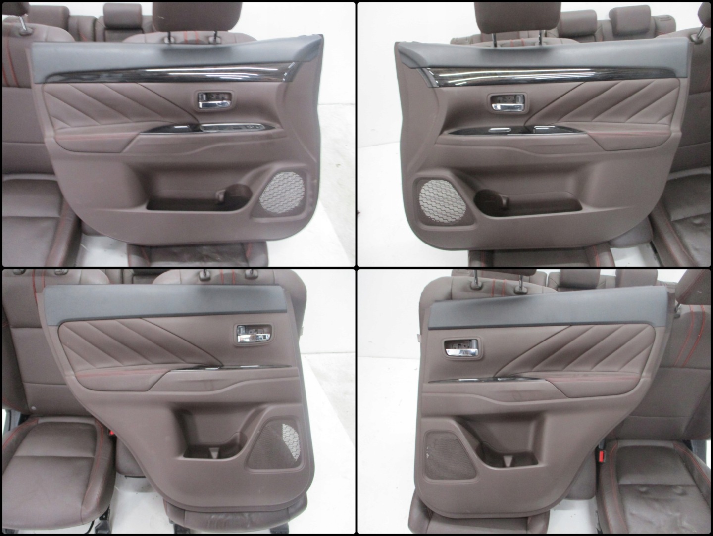 upholstery leather seats MITSUBISHI OUTLANDER 17R