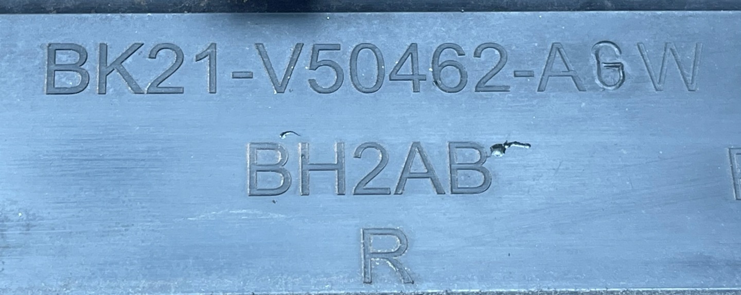 B2 TRANSIT CUSTOM 2013 - lišta střechy předek pravá BK21-V50462-AGW