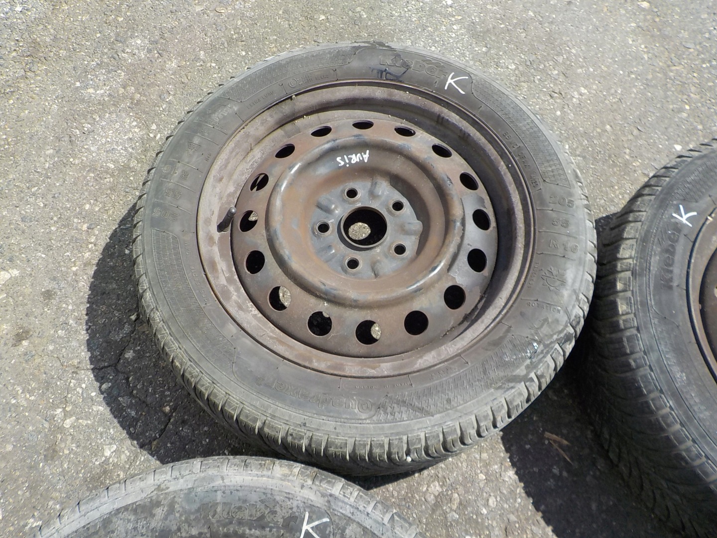 CERCHI Ferro 16'' toyota auris e 2008r 2160628
